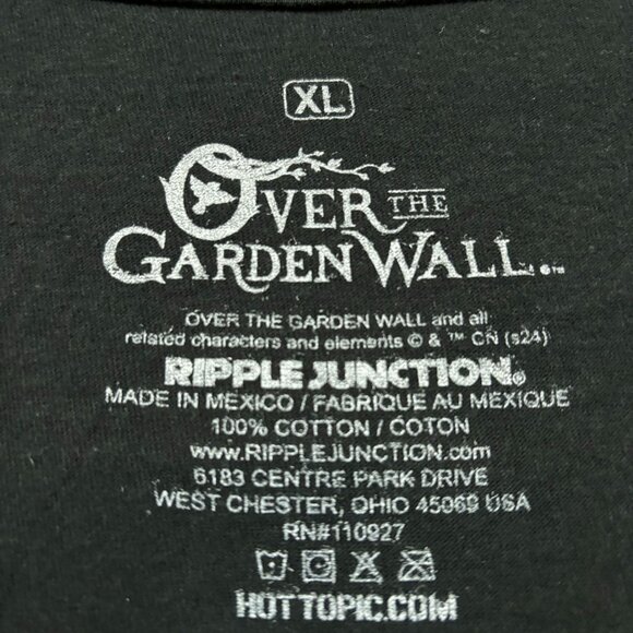 Over the Garden Wall Wirt & Greg Cartoon Network T-Shirt XL - Picture 4 of 4